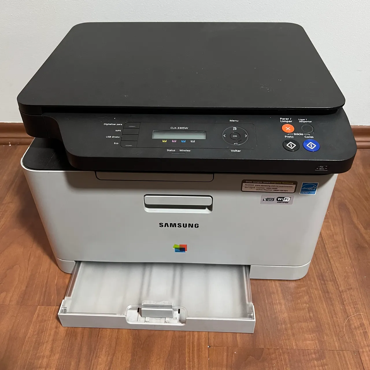 Foto 2 de Impressora Toner Samsung CLX-3305W
